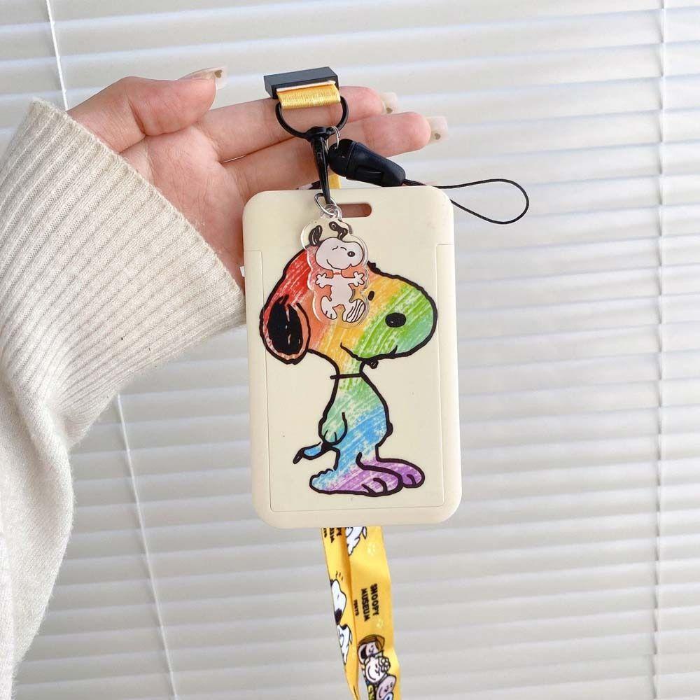 Hộp Đựng Thẻ / Thẻ Hình Chú Chó Snoopy Xinh Xắn Ốp