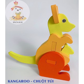 Đồ chơi gỗ xếp hình 3D