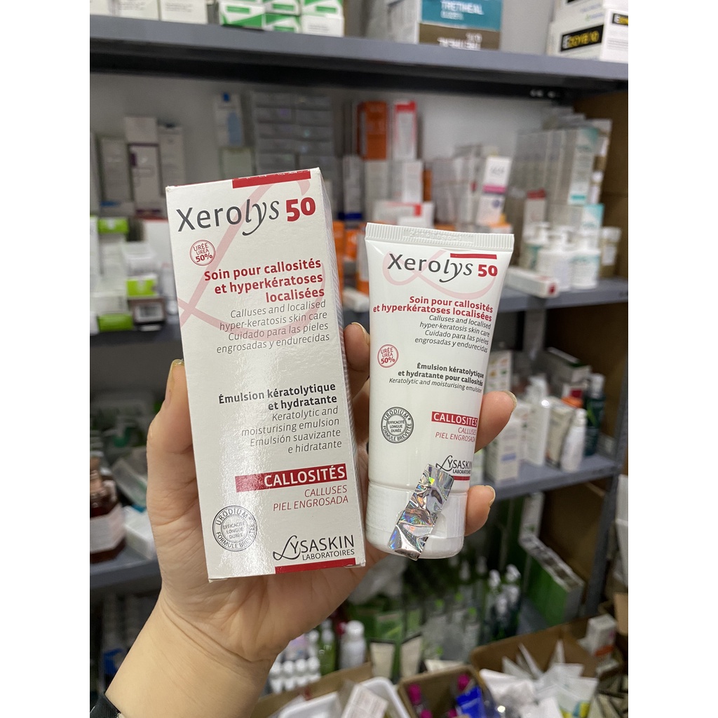 Xerolys 50 kem dưỡng ẩm tiêu sừng mạnh mẽ