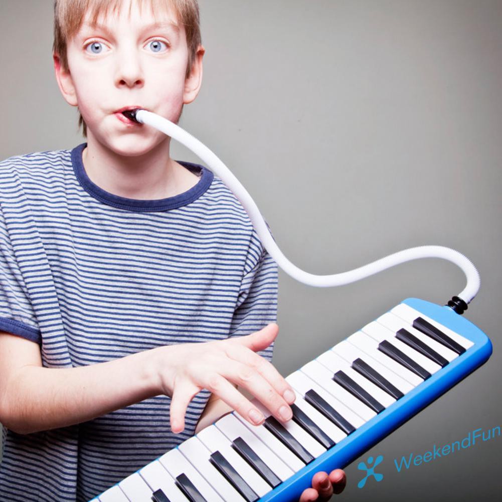 Bộ 2 cái ống thổi và miếng ngậm cho đàn organ Melodica Pianica 32/37 phím linh hoạt