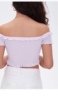 🔆🔆 ÁO CROPTOP SMOCKING  F21