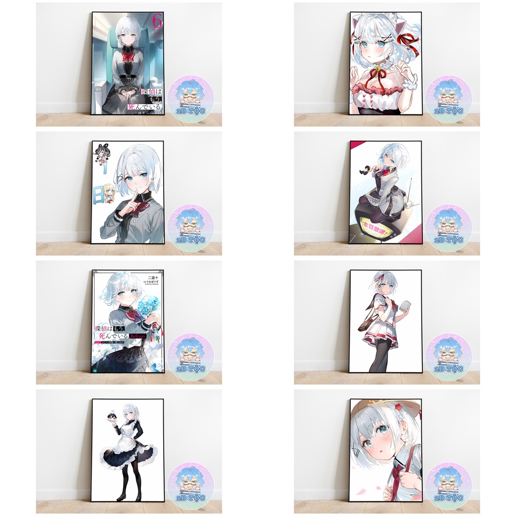 TRANH POSTER A3 SIESTA (5) ANIME MANGA LIGHT NOVEL THÁM TỬ ĐÃ CHẾT CHẤT LIỆU GIẤY CAO CẤP - 2D TỘC SHOP