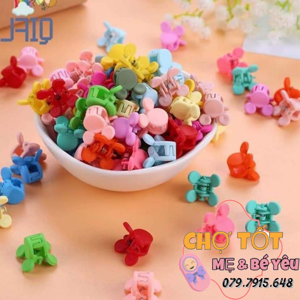 Kẹp Tóc Càng Cua Mini Nhiều Màu Cho Bé Gái Nhiều Màu Đáng Yêu