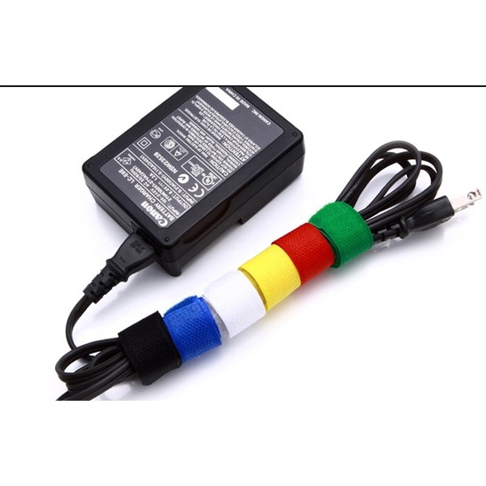 FREESHIP ĐƠN 99K_Dây Bó Cáp, Cuốn Gọn Cáp (1 Gói 6 Màu)