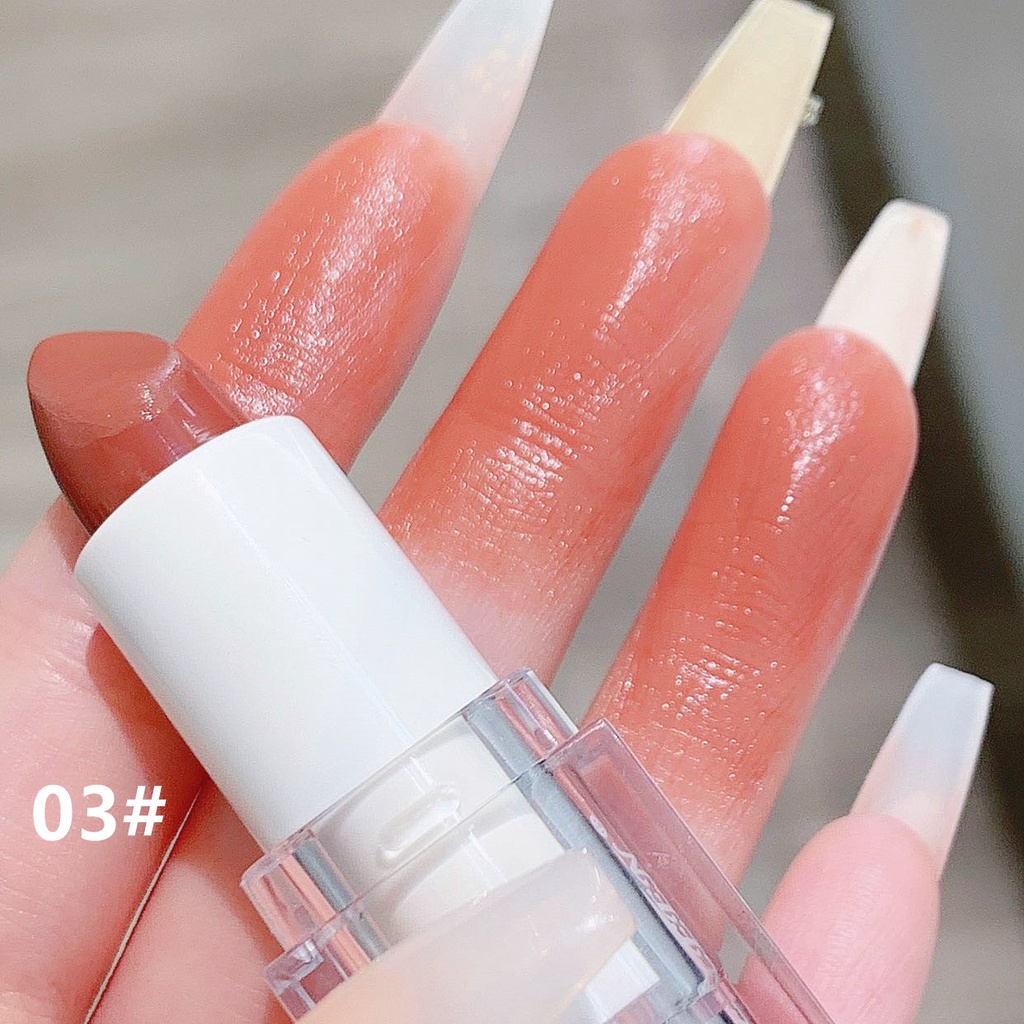 Son thỏi MUGE LEEN vỏ trong suốt cherry MUGE LEEN Soft Matte Lipstick