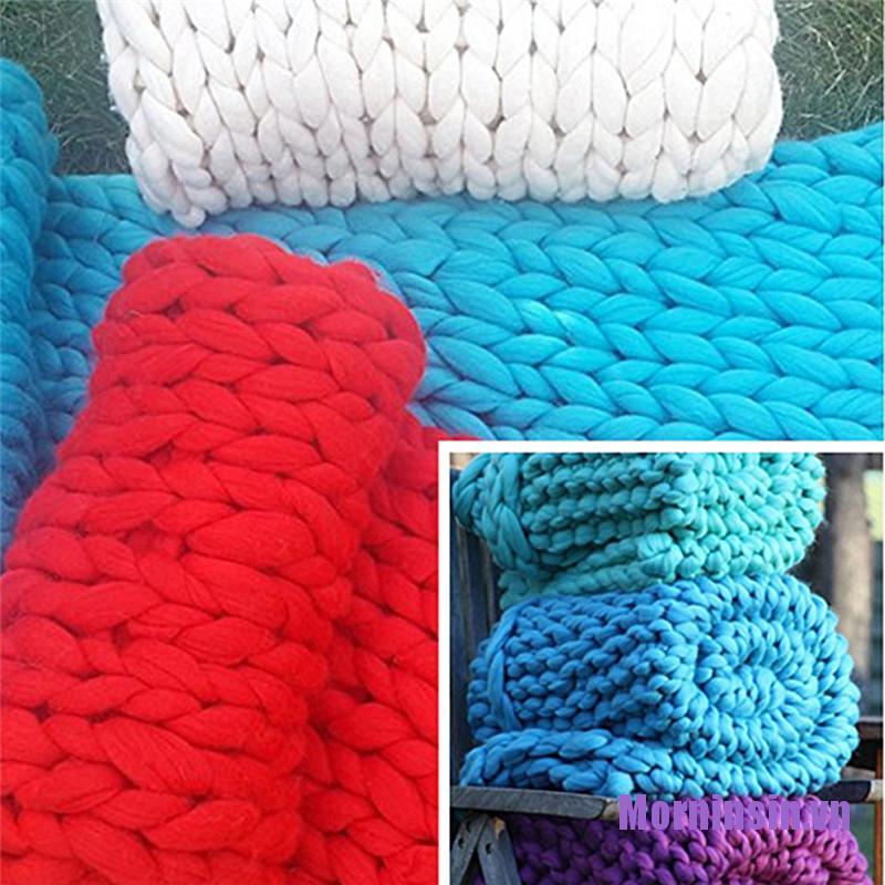 Cuộn len dệt kim loại dày dặn loại xoắn sợi to chuyên dùng để làm nón/chăn chất lượng cao