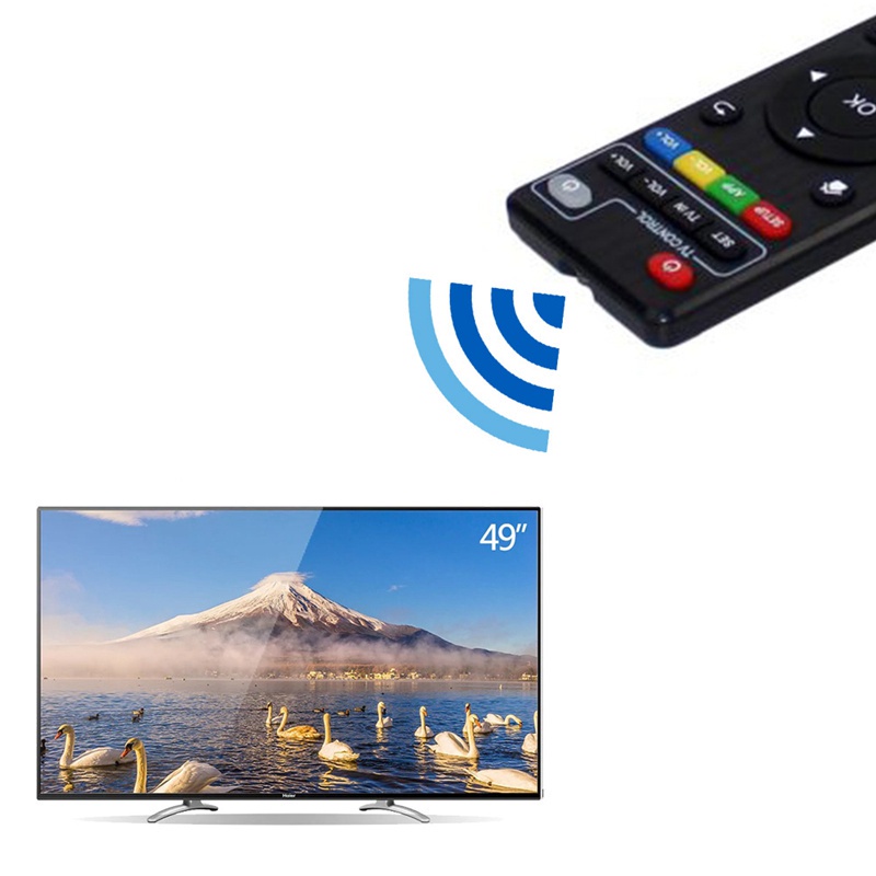 Set-top box HD TV remote control universal for T95M T95N MXQ MXQ-PRO MXQ-4K M8S m8n-black