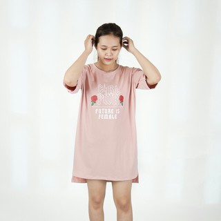 Đầm suông form rộng