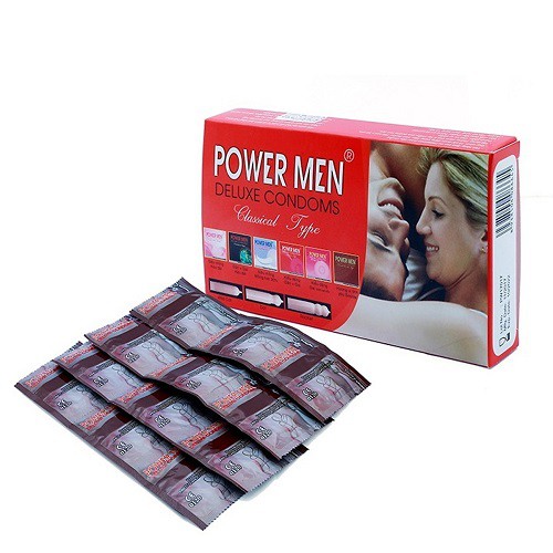 Bao cao su power men Gia Đình hộp 12 chiếc - [Siêu Rẻ]