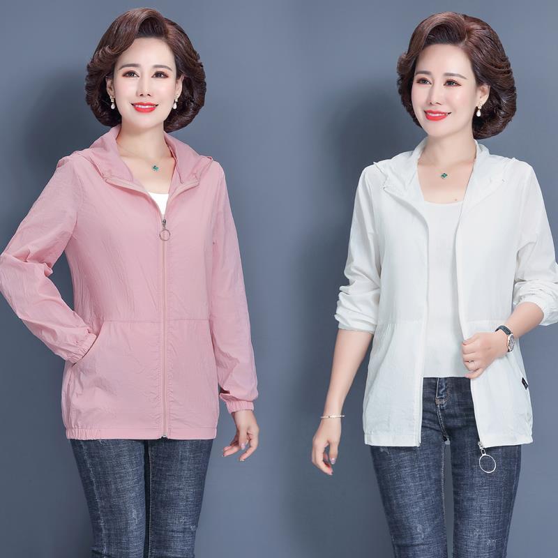 ★Áo Khoác Chống Nắng Tay Dài Thoáng Khí Thời Trang Mùa Hè Cho Nữ Trung Niên 2021