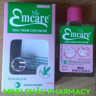 ✓ Dầu tràm em bé EMCARE ® hoàn toàn không gây nóng rát, không gây kích ứng da và niêm mạc đối với trẻ em sơ sinh