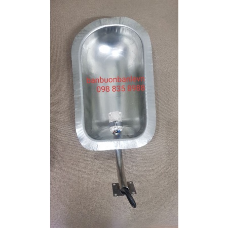 Chao đèn đường ngõ xóm inox sâu lòng  loại nhỏ kèm đui  E27 chống cháy