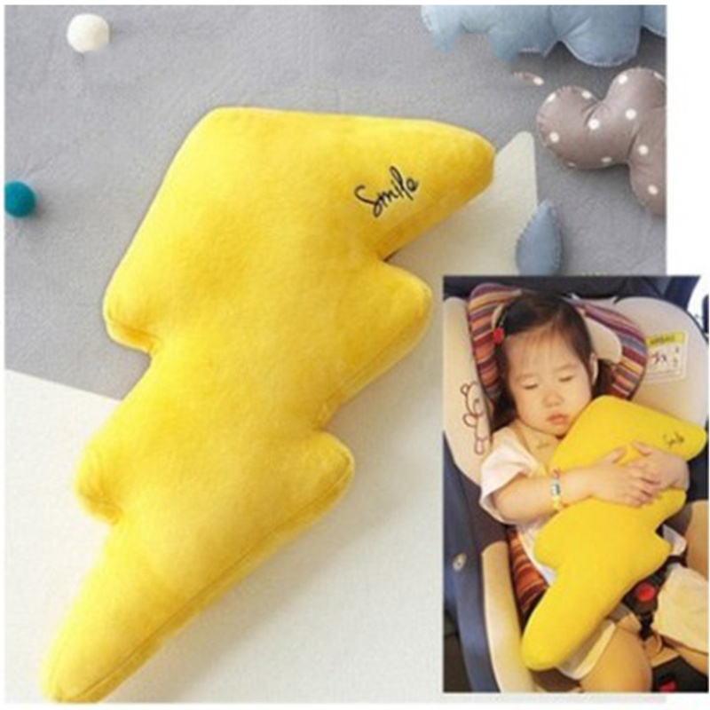 Đệm Bọc Dây Đai An Toàn Xe Hơi Kiểu Hoạt Hình Nhồi Bông Dễ Thương Cho Bé