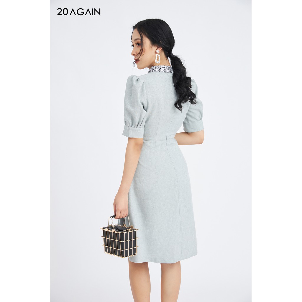 Đầm xòe dài tay phối cổ - 20 Again - DEA1091 | BigBuy360 - bigbuy360.vn