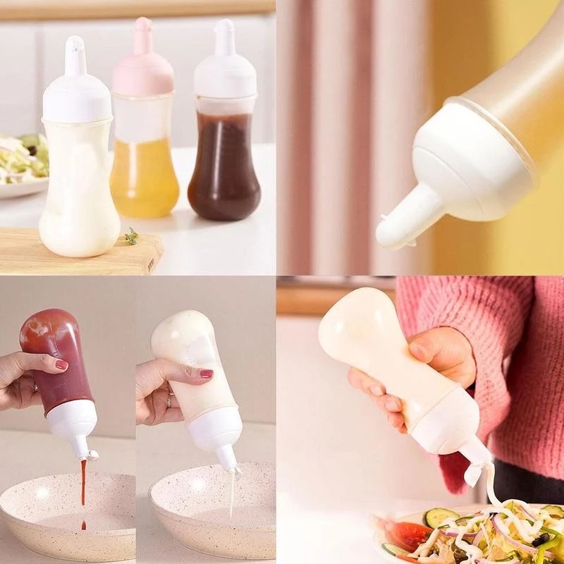 Bình Đựng Nước Sốt Đa Năng 350ml