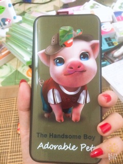 Ốp heo tết 2019 cực cool cho j6 plus