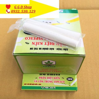 Hộp 20 Viên Phấn Diệt Kiến Cao Cấp VIPESCO Mẫu Mới 2020