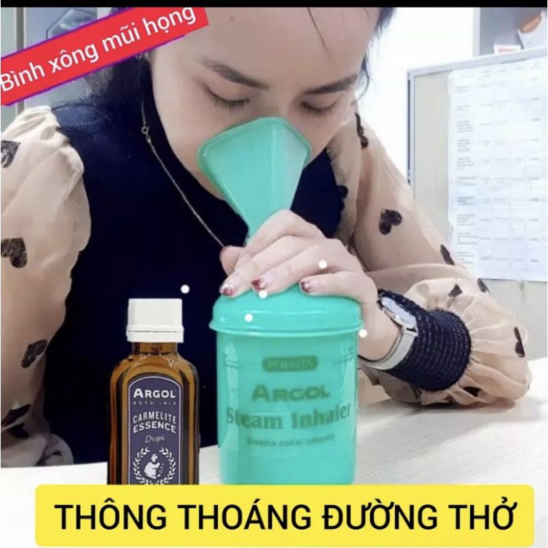 Bình xông tinh dầu ARGOL STEAM INHALER