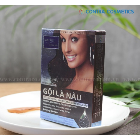 Dầu gội phủ bạc gội là Nâu tóc cấp tốc - Contra Cosmetics