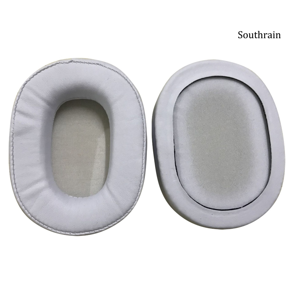 Southrain 1 Pair Soft Faux Leather Sponge Headphone Ear Pads Headset Accessories for Sony