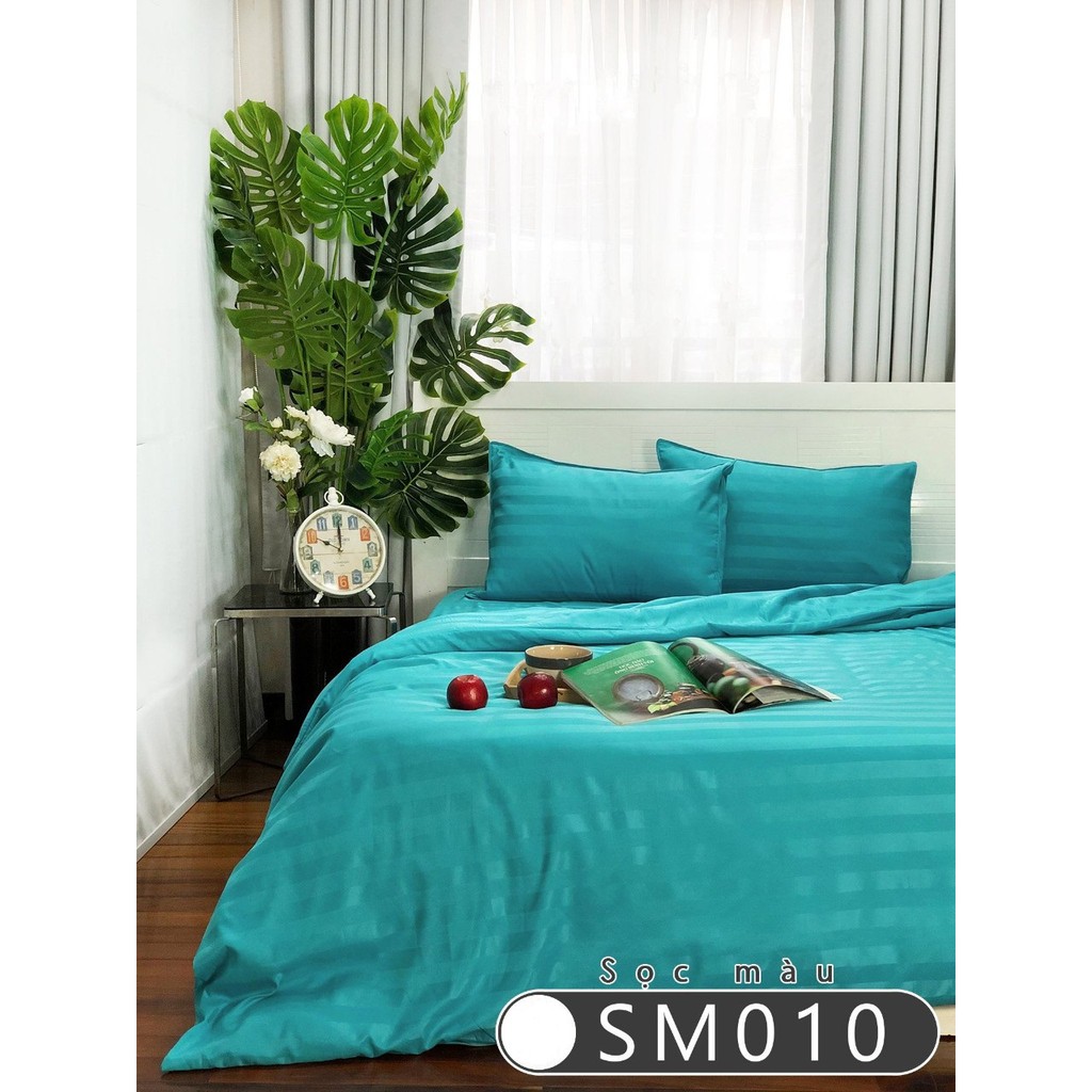 Bộ drap Cotton Sọc 3 Phân 🎁MẪU MỚI🎁 Chuẩn khách sạn 5 sao cao cấp