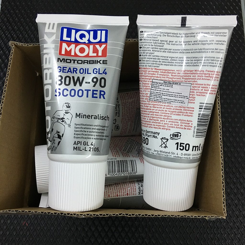 Nhớt láp cao cấp cho xe tay ga Liqui Moly 80W90 150ml