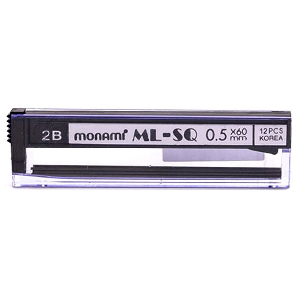 Ruột chì 2B Monami 0,5mm Ngòi bút chì monami Kim bút chì monami CAM KẾT CHÍNH HÃNG