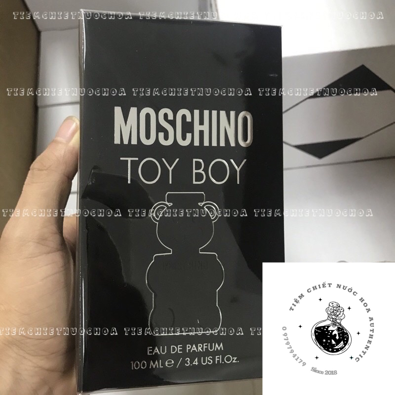 Nước Hoa Nam Moschino Toy Boy For Men EDP 100ml (Fullseal như hình )