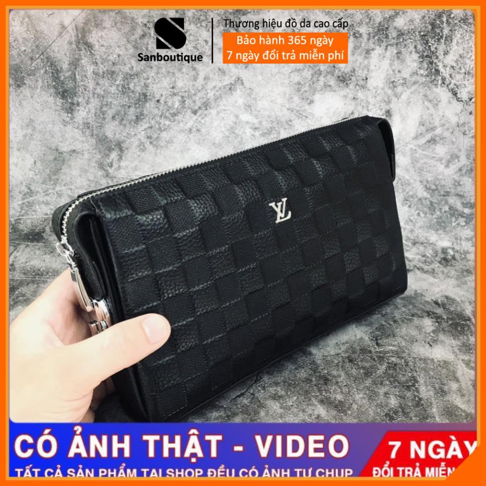 💎 FREESHIP 💎 Ví Cầm Tay Nam Da Thật.Clutch Nam khoá số Hàng Cao Cấp 💖HÀNG HIỆU 💖 | BigBuy360 - bigbuy360.vn