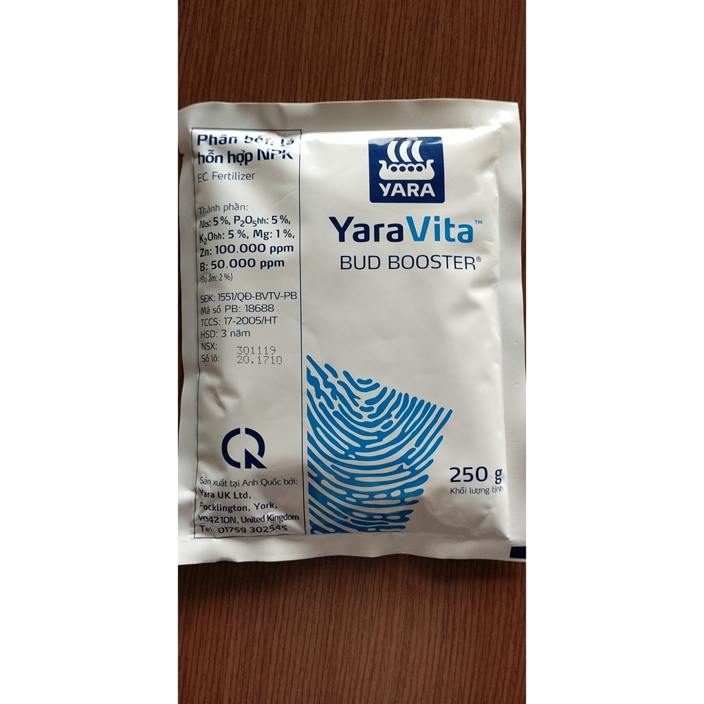 yara bud booster 250gr - bổ sung Bo, Zn
