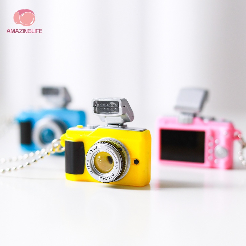 Mặt Vòng cổ/ Móc Khóa Hình Máy Ảnh 3D Thời Trang