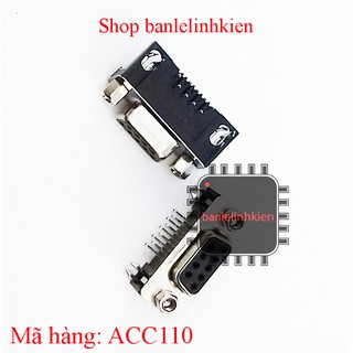Cổng rs232 db9 cái chân cong