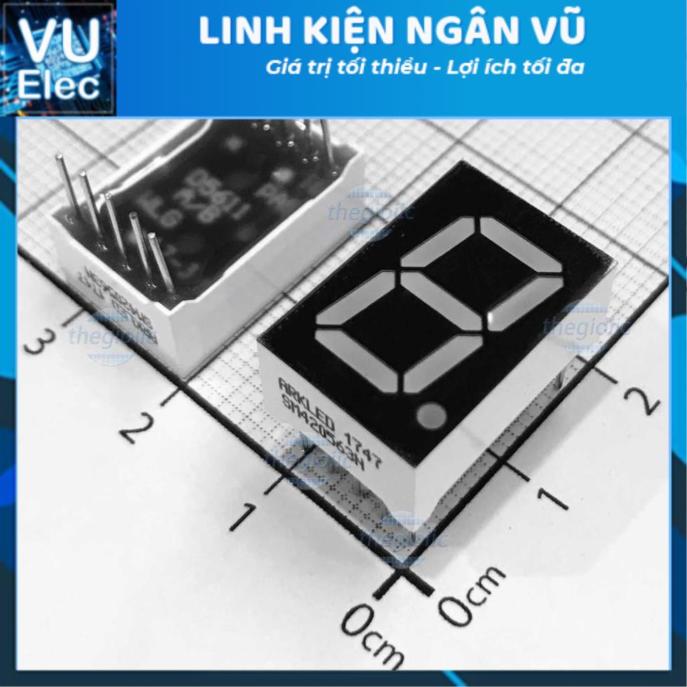 Led 7 0.56 Anot, Katot 1-4 Số Sáng Đỏ