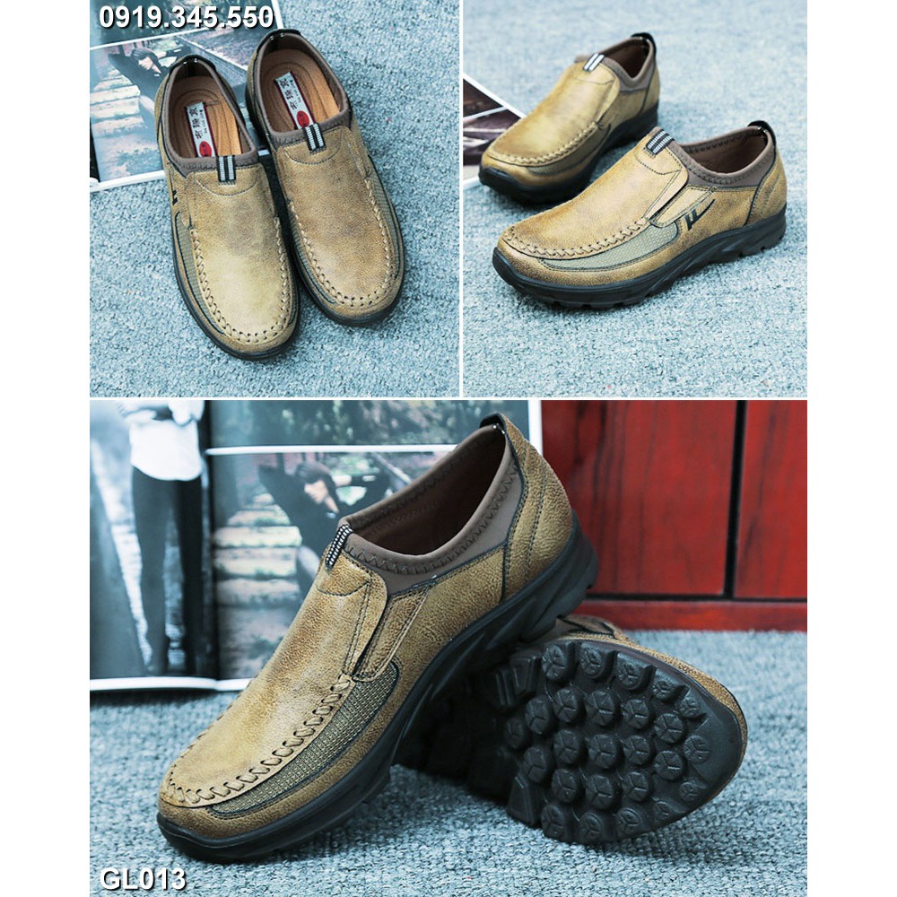 Giày mọi xỏ, giày lười big size cỡ lớn EU:45-46 cho nam chân to | BigBuy360 - bigbuy360.vn