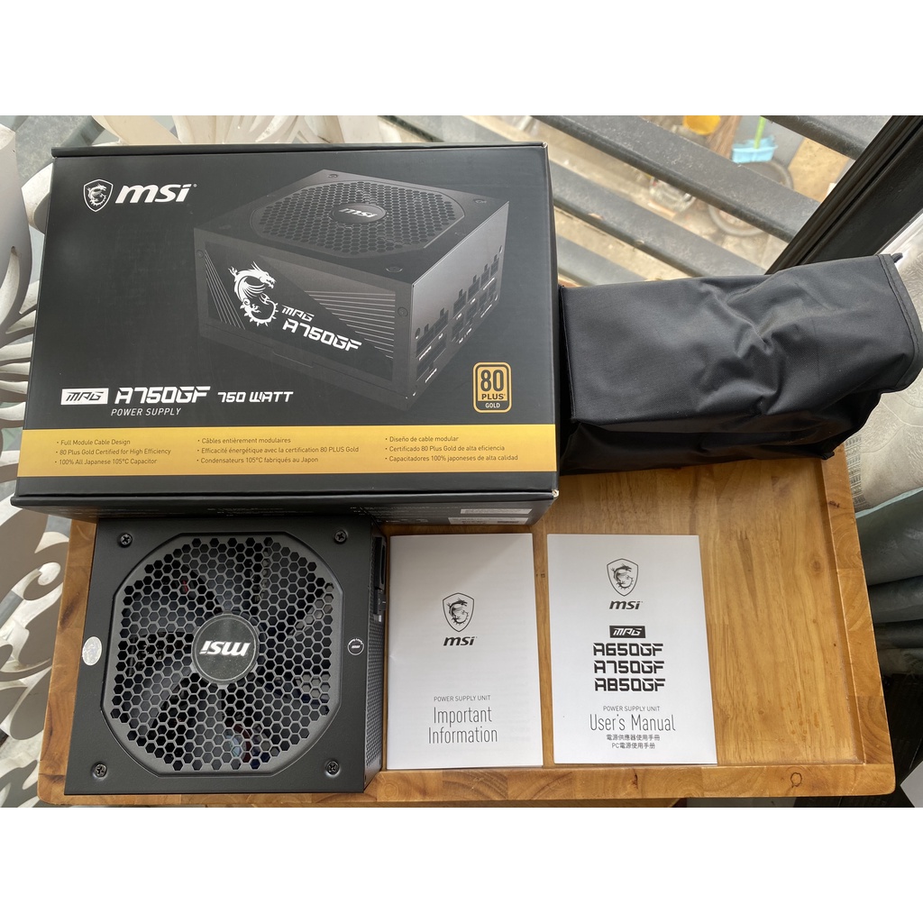 NGUỒN MÁY TÍNH MSI MPG A750GF 750W