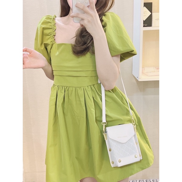 VÁY BABYDOLL DẬP LI TAY BỒNG🍏