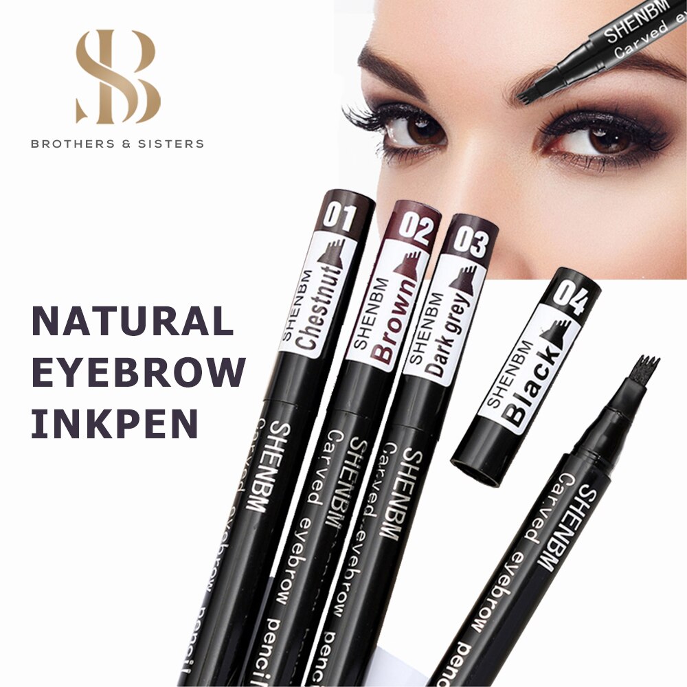 [Hàng mới về] Chì kẻ lông mày dạng xăm chất lỏng đầu 4 ngạnh tiện dụng | BigBuy360 - bigbuy360.vn