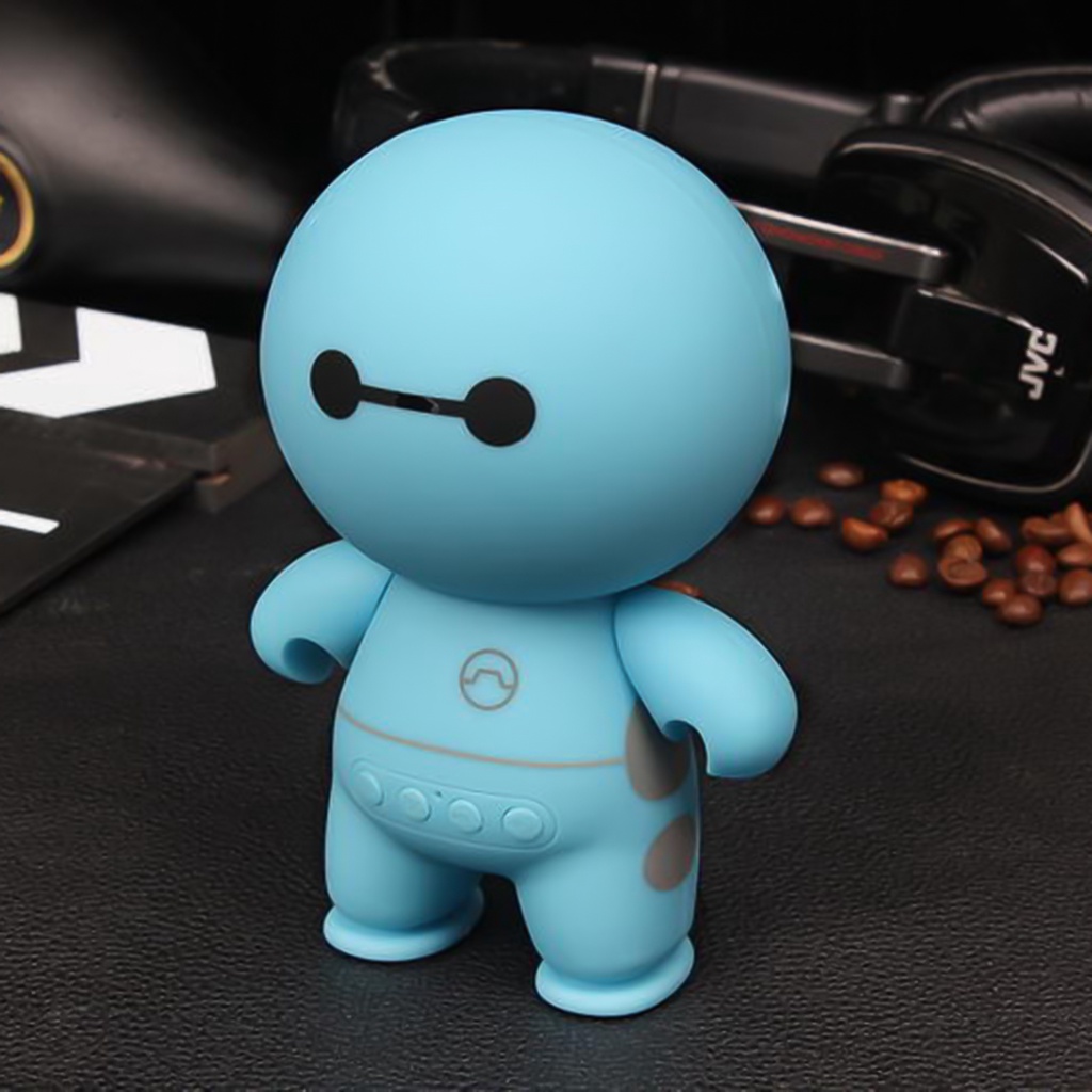 Loa bluetooth mini hình Baymax dễ thương cho văn phòng