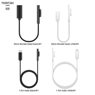 Dây Cáp Sạc USB Type-C PD Dành Cho Microsoft Surface Pro 7 6 5 4 3