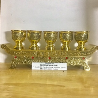 Bộ Án 5 Ly Đồng Cao Cấp