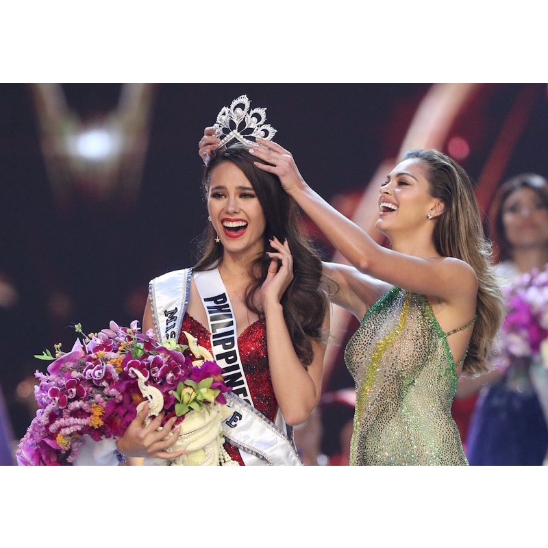 VMCR0001 Vương miện hoa hậu hoàn vũ Catriona Gray Mikimoto Miss Universe2017-2018👑Hoa hậu Hoàn Vũ Thế Giới