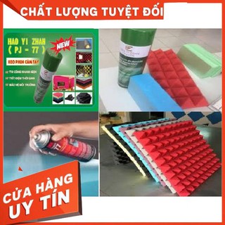 [FREE SHIP] Keo Dán Xốp Dạng Xịt Đa Năng PJ77, Dán Xốp, Mút, Giấy Decal, không mùi, chất lượng HCM