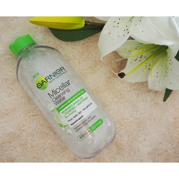 Nước tẩy trang garnier pháp 400ml, 125ml Garnier xanh lá | BigBuy360 - bigbuy360.vn