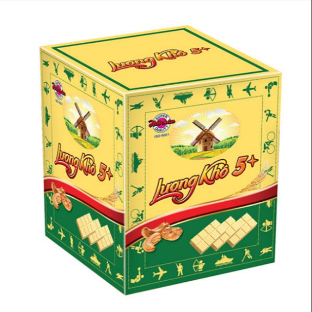 Lương khô 5+ Hộp 10 Thanh