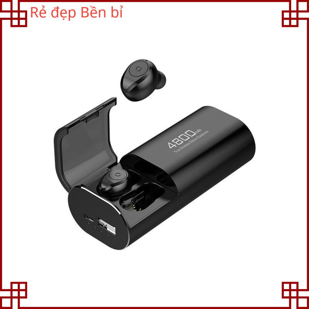 Tai nghe Bluetooth Không Dây Nhét Tai Kiêm Sạc Dự Phòng Amoi S11 TWS Nâng Cấp Hơn i7, i9, i12, F9, F9 Pro MinhTanStore99