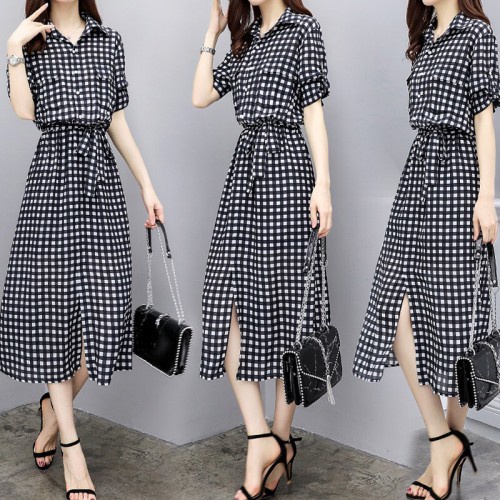 ĐẦM XÒE ĐẸP CÔNG SỞ GIÁ TỐT  [tặng ngay bút chì kẻ mày ] (CARO THẮT EO) | BigBuy360 - bigbuy360.vn