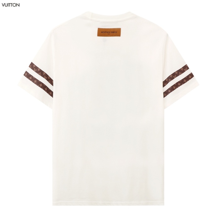 Áo Thun Ngắn Tay Thêu Chữ Thời Trang Cho Cặp Đôi