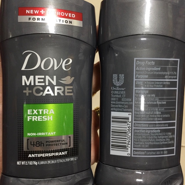 Lăn Dove Lăn Khử Mùi Dove Men +Care - Dạng Sáp 76g