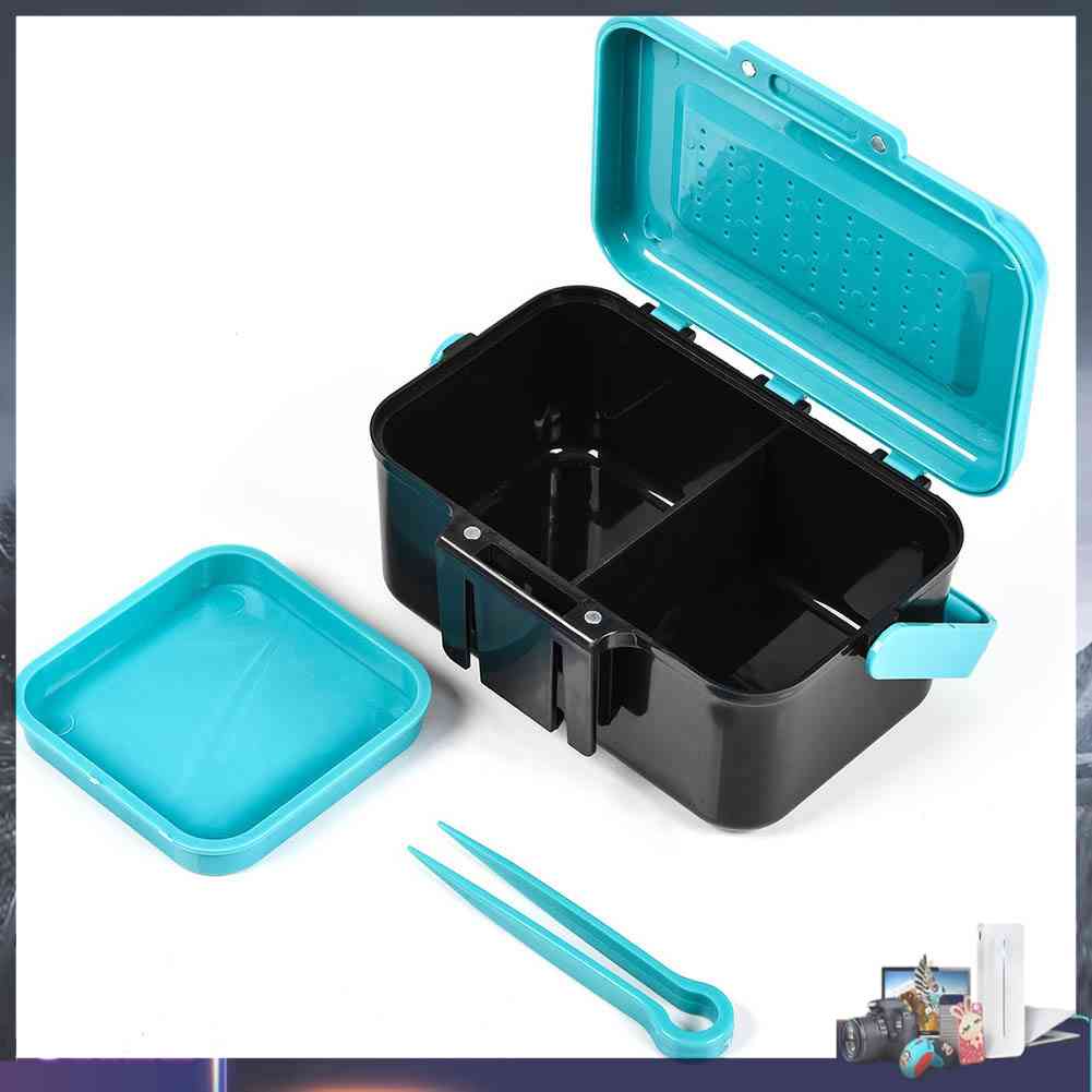 Hộp Đựng Mồi Câu Cá Bằng Nhựa ABS Thoáng Khí