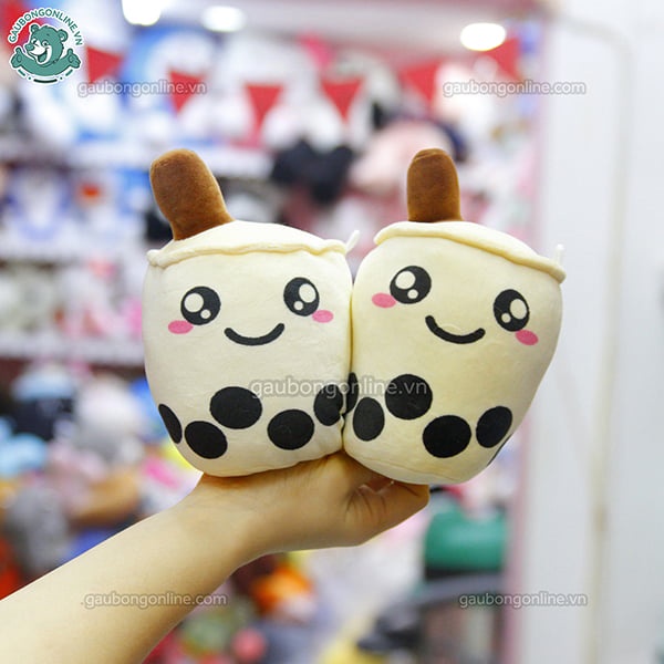 Gấu bông trà sữa trân châu MINI